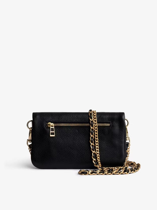 ZADIG & VOLTAIRE - Pochette nano dorée