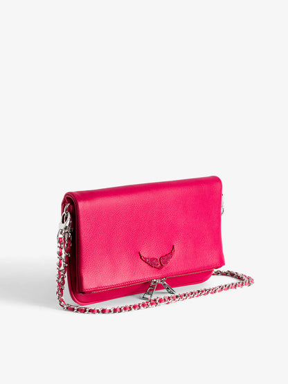 ZADIG & VOLTAIRE - Pochette Rock rose
