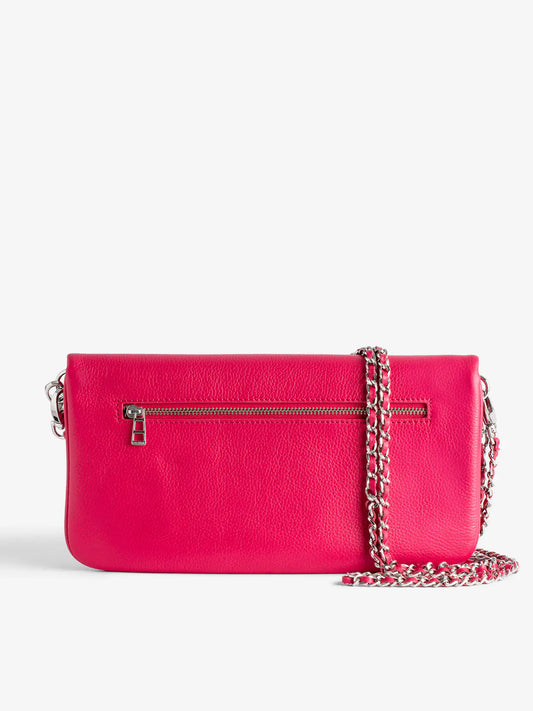ZADIG & VOLTAIRE - Pochette Rock rose
